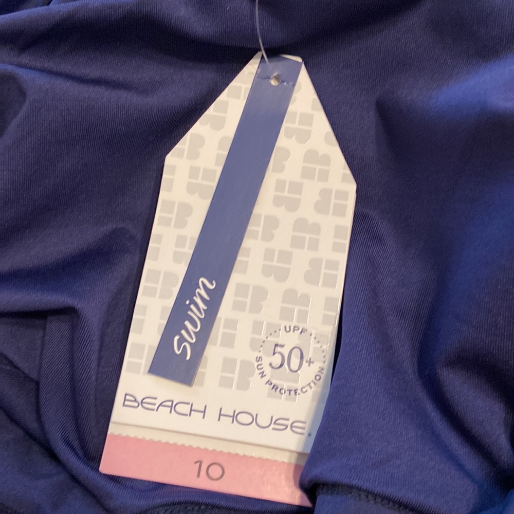 Beach House Swim size 10 bottom/ Skorts brand new with tag color navy blue - Picture 4 of 12